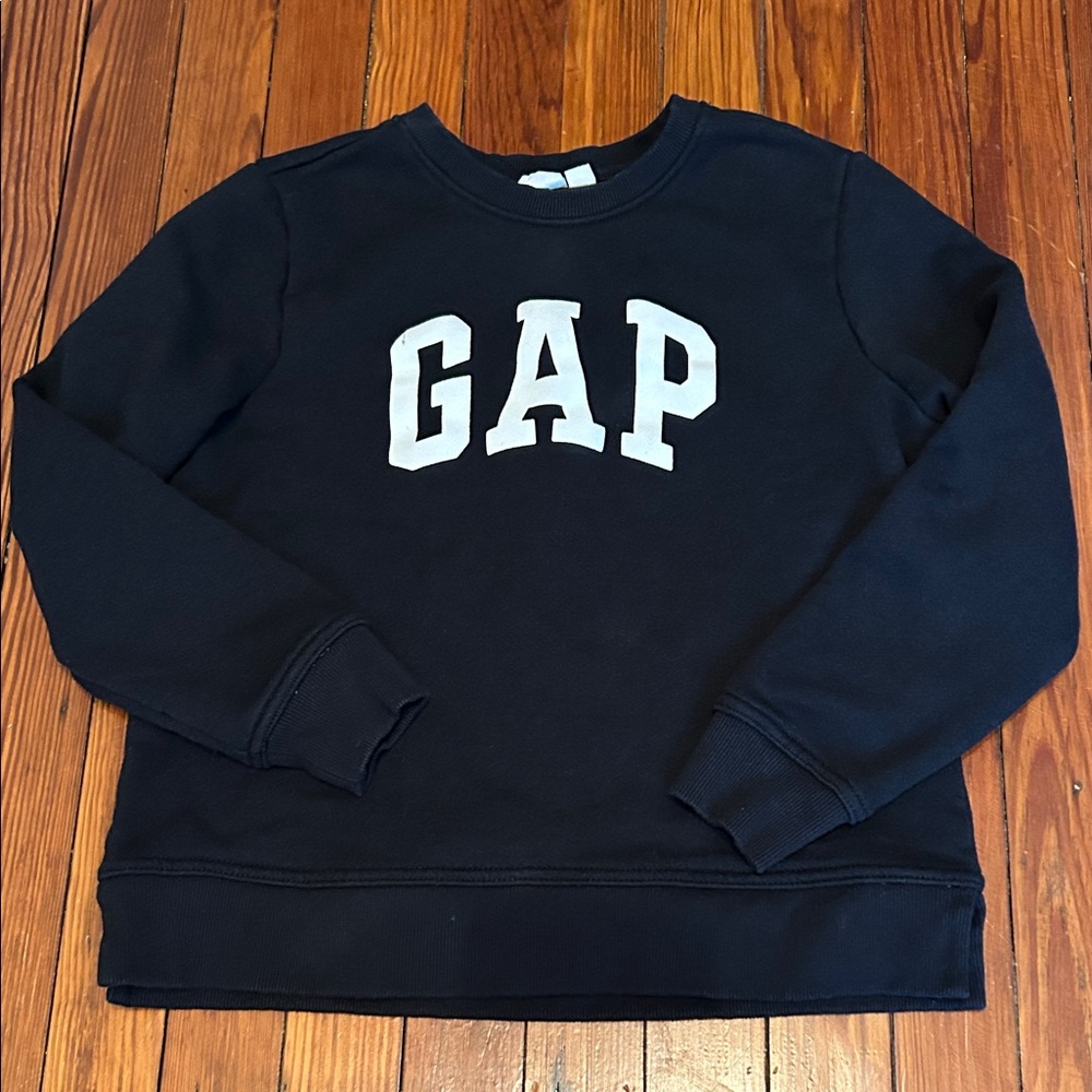 GAP Black fleece lined Sweatshirt